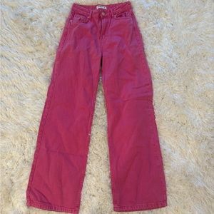 Pink Pull and Bear Jeans